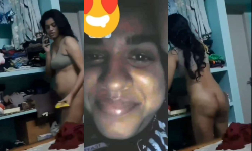Tamil Wife Atchaya Showing Nude Captured By Husband