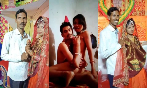 Beautiful Newly Married Desi Girl Fully Nude Fucked by Husband on Suhagraat