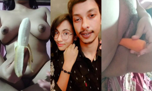 Horny GF Licking Playing With Boobs And Fingering