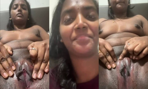 Horny Dusky Tamil Girl Masturbating