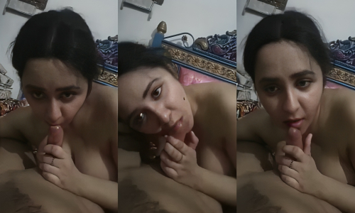 Pakistani Wife Giving Blowjob